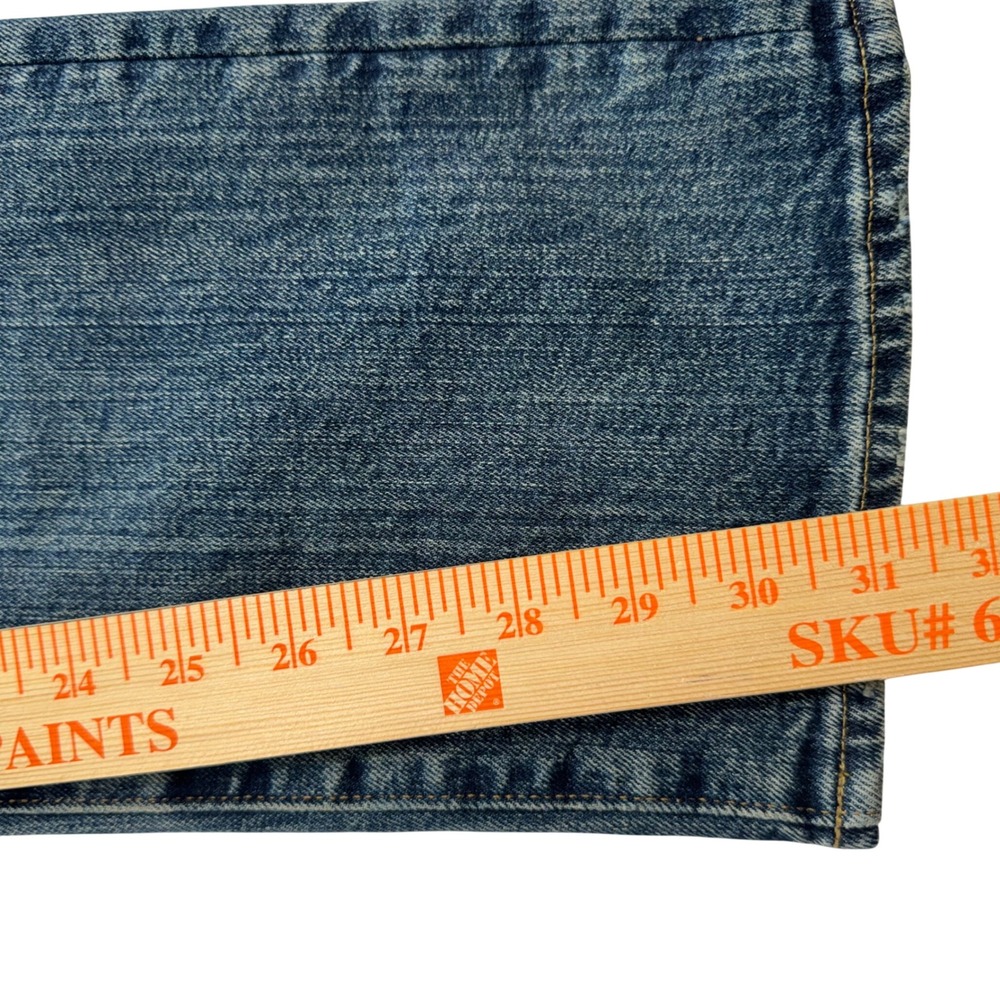 Polo Ralph Lauren Sullivan Slim Men 36x32 Blue Low Stretch Rope Dyed $138 Jeans - Picture 7 of 10